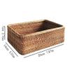 YXIANG56Q Makeup Box Dressing Table Storage Basket Desktop Snack Basket Sundries Storage Basket Bathroom Bedroom Storage Box Storage Basket Cosmetics and Perfume Organizer(S), yuqing2022 view 2