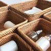 YXIANG56Q Makeup Box Dressing Table Storage Basket Desktop Snack Basket Sundries Storage Basket Bathroom Bedroom Storage Box Storage Basket Cosmetics and Perfume Organizer(S), yuqing2022 view 3