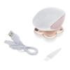 Cordless Rechargeable Electric Shaver for Women - Painless Hair Removal Bikini Trimmer, Portable Body Hair r with 4 Heads - Best Gift for Wives, Girlfriends, Moms - and Easy to view 4