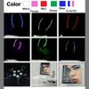 ZCLYHT LED Luminous Eyelash Lamp, Flashing Fake Eyelash Night Lights, False Eyelashes Non Grafting Halloween 6 Colors to Choose From (Colorful) view 3