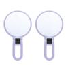 2X Makeup Mirror with 3x/15x Magnification | Double Sided Portable Bathroom Mirror | 3-in-1 Handheld Countertop & Hanging Mirror | Clear Glass for Flawless Makeup & Grooming | view 1
