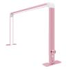 RYAZOZA Upgraded Square Manicure Light, Half Moon LED Desk Lamp for Estheticians, Nail Tech, Cosmetician, Lash Lamp with Touch Dimming and Brightness Adjustment(Silver) view 2