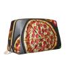 DRTGEDS Large Pizza Cosmetic Bags For Women Small Makeup Bag For Purse Makeup Pouch Travel Makeup Bag view 2