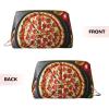DRTGEDS Large Pizza Cosmetic Bags For Women Small Makeup Bag For Purse Makeup Pouch Travel Makeup Bag view 3