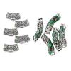 10Pcs Dreadlocks Beads Metal Cuffs Hair Jewelry for Hipster Men, que Style Hair Decoration Gift Set - Premium Quality, Unisex, DIY Crafts view 3