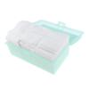 500 Pcs Thin Nonwoven Pads - Makeup Removal Cleansing Wipes for Face & Nails - Disposable Cosmetic Tools view 1