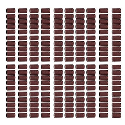 100Pcs 180 Grit Nail Art Sanding Bands for Electric Nail Drill - Professional Grade Nail Manicure Pedicure Tool Accessories, Reduce Working Time and Costs - Nail Salon Essential