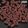 100Pcs 180 Grit Nail Art Sanding Bands for Electric Nail Drill - Professional Grade Nail Manicure Pedicure Tool Accessories, Reduce Working Time and Costs - Nail Salon Essential view 3