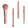 4-Pack Makeup Brushes Set - Professional Blending Kit for Perfect Finish - Travel-Friendly Cosmetic Tools with Nylon Bristles view 2