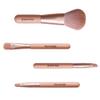4-Pack Makeup Brushes Set - Professional Blending Kit for Perfect Finish - Travel-Friendly Cosmetic Tools with Nylon Bristles view 3