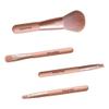 4-Pack Makeup Brushes Set - Professional Blending Kit for Perfect Finish - Travel-Friendly Cosmetic Tools with Nylon Bristles view 4