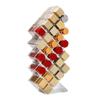 16 Grid Fish-Shaped Lipstick Rack Organizer Storage Case | Transparent Acrylic Makeup Holder - Stackable & Versatile | Fits Small to Large Lipsticks view 2