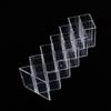 16 Grid Fish-Shaped Lipstick Rack Organizer Storage Case | Transparent Acrylic Makeup Holder - Stackable & Versatile | Fits Small to Large Lipsticks view 3