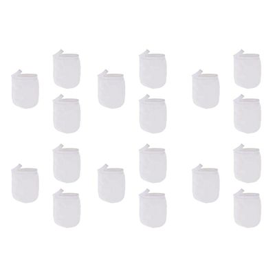 18 Pack Microfiber Face Cleansing Gloves-Reusable Makeup r Pads-Gentle & Effective Dermal