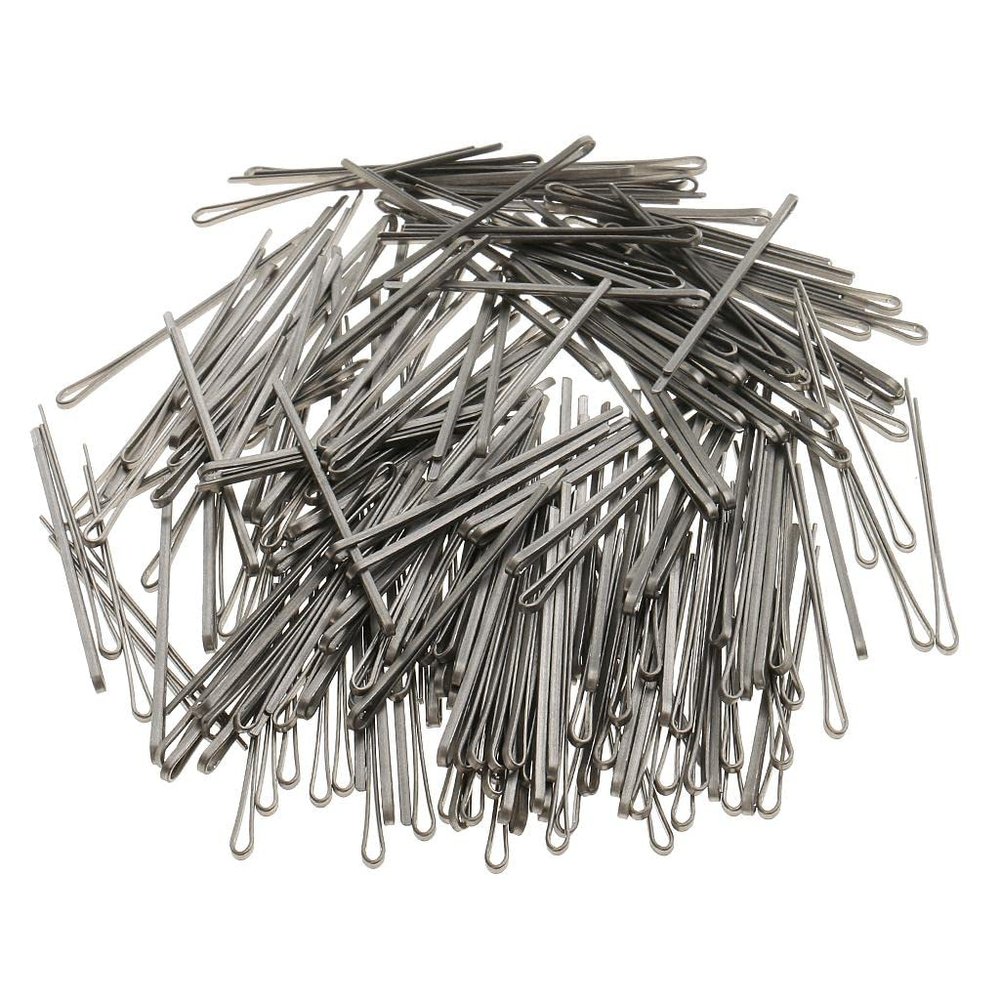 100Pcs Metal Hair Clips Salon Barber Section Hairpins - Invisible Grip Clips for Easy Hair Styling - Professional & Personal Use - U-Shaped Hair Pins