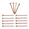 14 Pieces Retro Wooden Hairpin Woman Hair Stick, Ancient Chinese Handmade Wood Hair Accessories, Elegant Fortune Hair Tools, Perfect for Bridal Hairstyles, Traditional Hair Cl view 1