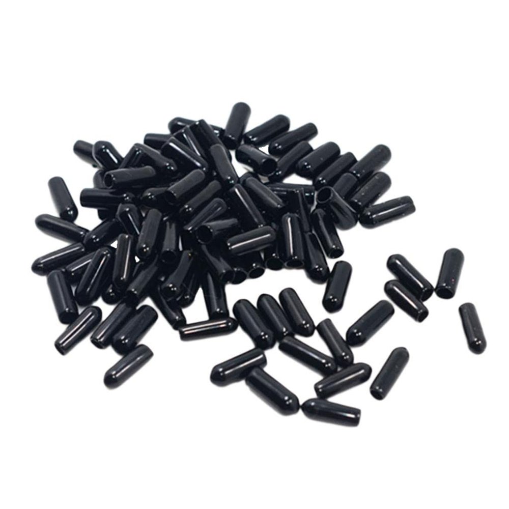 100pcs Mixed Safe Rubber Sleeve Hair Band Ending Part DIY Hair Jewelry | Hair Band Making Parts & Accessories | Hair Band Injuries | for All Ages