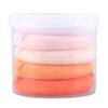 5 Packs Mineral Powder Foundation W/Ribbon Makeup Sponge Pads 2.4'' - Soft Cotton Velour, Gentle on Skin - Rayon Ribbon for Easy Handling - Compact Size, Perfect for On-the-Go view 1