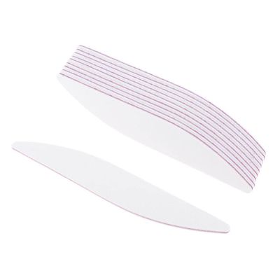 10PCS Nail Files Buffers Double Sided 100/180 Grit Emery Board - Professional Manicure Tools for Salon Quality Nails - Sanding and Polishing Buffers