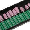 12 Pcs Ceramic Nail Drill Bits Set for Electric Nail Grinder Manicure Pedicure DIY Nail Art, Includes Storage Case view 4