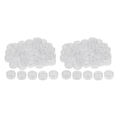 100x 3g Cosmetic Pot Jars Set for Makeup and Skincare - Compact and Containers for Travel - Perfect for Storing Creams, Lotions, Lip Balm, and More