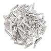 100PCS Silver Single Prong Alligator Teeth Hair Clips Kit - DIY Hair Bows Stylish Designs, Iron Material, Great Value Hair Bow Clip Set - for Girls, Stylists, Craft En view 1