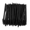 100x Disposable Mascara Wand Eyelash Brushes Set for Perfect Makeup Look - Spiral Wands for Extensions, Separating Tiny Eyelashes - Super Soft Nylon Brush - for Makeup Artists view 3