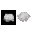 200Pcs White Disposable Makeup Spatulas - Mixing Spoon for DIY Cosmetic Products, Sampling Beauty Products - weight Plastic - Portable Makeup Tools view 2