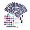 Glitter Body Makeup Set Sparkle Shimmer Kit with Luminous Powder & Stencils for Face Art, Parties, and Festivals - Non- Safe for Skin view 2