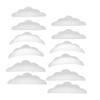 6 Pairs Eyelash Perming Lift Silicone Pads Eye Lash Guard Tools for Curly & Long Lashes - Extension Shields, White, Soft & Comfortable - Eyelash Curler Pads Eyelash Perming view 1