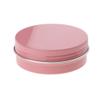 10-Piece Pink Aluminum Lip Balm Containers with Sealable Twist Screwtop Cover - Travel Size Mini Cosmetic Jars - 60g Capacity - Homemade lip balms, Nail Art, Cosmetics - for On- view 4