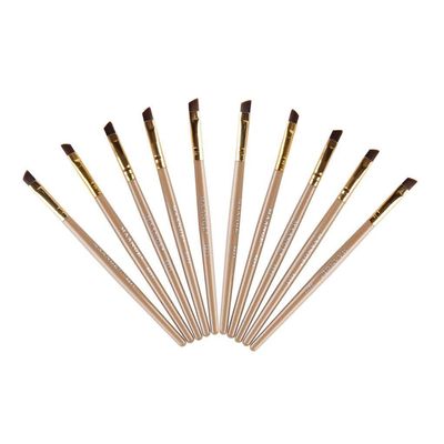 10 Packs Eyebrow Brush Definer Shader Beauty Tools for Precise Eyebrow Shape, Smooth Application, Portable and weight, Great for Professional or Personal Use