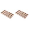 2-Piece Natural Pine Wooden Essential Oil Storage Box Organizer Tray Holder with Large Roller Balls, Perfect for Display and Travel, 30ml 25ml Bottles, Aromatherapy Storage Rac view 4