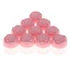 10 Pack 20g Empty Cosmetic Containers- Plastic Jars with Leakproof Rose Shaped Screw Lid- for DIY Creams, Lip Balms, and Nail Glitters- Compact Size for Travel- Female Beauty view 4