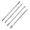 4 Pack Stainless Steel Cuticle Pusher Spoon Nail Trimmer r Silver - double-ended -rust design, high precision cuticle trimmer and r tool for salon and home use view 3