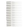15 Pieces Reusable Salon Eyebrow Lip Eyeliner Tattoo Pens Holder Clear for Microblading Permanent Makeup Artists - Aluminum Alloy Construction - Versatile for Eyebrows, Lip view 3
