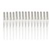 15 Pieces Reusable Salon Eyebrow Lip Eyeliner Tattoo Pens Holder Clear for Microblading Permanent Makeup Artists - Aluminum Alloy Construction - Versatile for Eyebrows, Lip view 4