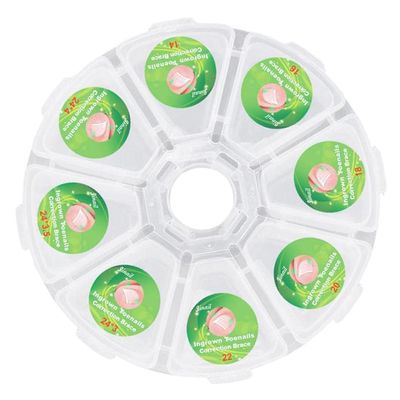 100Pcs Ingrown Toenail Straightening Clips Elastic Nail Stickers Set Pain Corrector Nail Sticker Clear Nail Tools with Storage Case | s Ingrown Nails - for Manicure and Pe