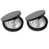 2x Empty Powder Cases for Easy Storage and Travel with Mirror | Multi-purpose Cosmetic Container for Makeup Powder, Eyeshadow, Blusher, and High | Compact and Portable Beauty view 1