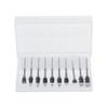 10x Professional Nail Art Drill Bit Manicure DIY Kit - Tungsten Steel Bits for Nail Filing, Sanding, Buffing - Perfect for Salon, SPA, Personal Use view 1