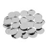 Blesiya 50x Metal Makeup Pans for DIY Palette - Magnet Round Eye shadow Pigment Pans for Hot Pour Cosmetics - Essential Blush Rouge Pans for Cosmetic Panel view 2