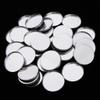 Blesiya 50x Metal Makeup Pans for DIY Palette - Magnet Round Eye shadow Pigment Pans for Hot Pour Cosmetics - Essential Blush Rouge Pans for Cosmetic Panel view 3
