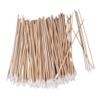 200pc 6" Long Wood Handle Cotton Swab Buds Applicators Lab Cleaning Tool Great for Wound Care and Makeup Applications view 1