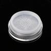 12PCS Refillable Loose Powder Containers with Sifter | Plastic Powder Box for Makeup | Portable and Convenient Cosmetic Pots | for Traveling and Daily Use | Clear and Black, 4. view 3
