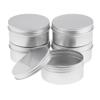 Set of 6 Aluminum Tins 200/250ml for Cosmetics and Storage - weight Spiral Screw Containers - for Lip Balms, Nail Art - Travel-Friendly view 4