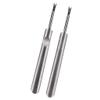 2 Pcs Stainless Steel Cuticle Pusher Trimmer Set | Dual Groove Design | and Easy to Use | For Perfect Manicure and Pedicure view 1