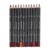 Xiaojikuaipao Matte Velvet Lip Liner Pencil Set - 12 Colors, Long Lasting - Professional Makeup Kit with Fine Smooth Application for Beautiful Lips - Lipstick Pen Included view 1