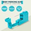 Beautidots 14G 16G 20G Body Piercing Kit for Belly Button/Lip/Tongue/Ear/Nose/Eyebrow/Nipple Piercing Gun Kits Safe Body Piercing Needle Tools for Women Men, 389-30pcs view 4