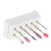 10x Quartz Nail Drill Bits Brush Set for Professional Manicurist Salon or Personal DIY Polishing, Grinding, and Reshaping with Free Storage Case - Nail Art Files for Electric view 4