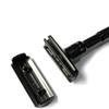 Adjustable Portable Reusable Razor - Best Gift for Father - 5 Replacement Blades - Household Beard Shaving Kit view 3